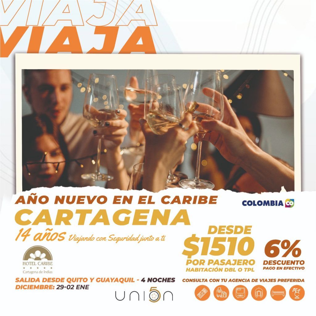 promocion paquete viaje cartagena quito guayaquil ecuador